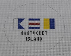 KK-NTO48 - Signal Flags Nantucket (Oval)