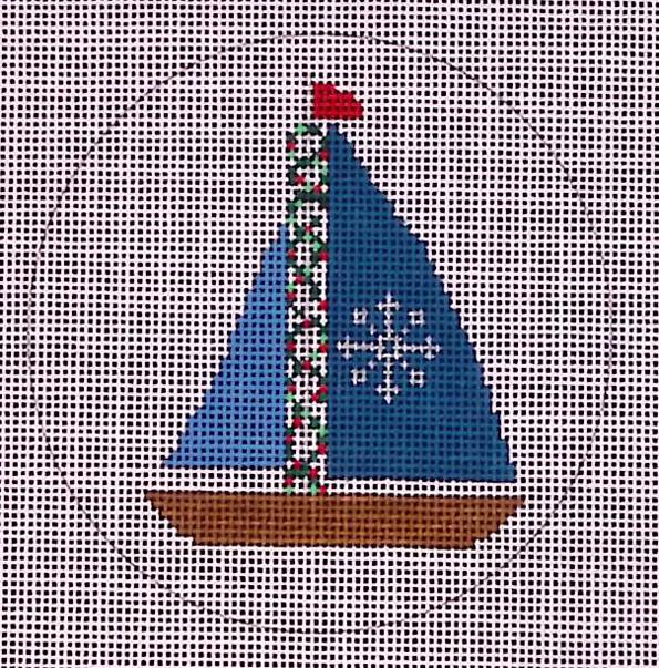 O-076 - Xmas Sailboat