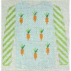 KK-O208AB - Sweater - Carrots on Blue