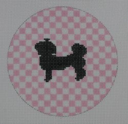 KK-OAS119 - Shih Tzu on Pale Pink