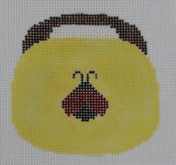 KK-OBB106A - Ladybug on Yellow