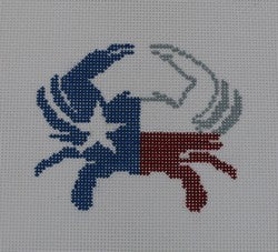 KK-OCR106 - Texas State Flag Crab