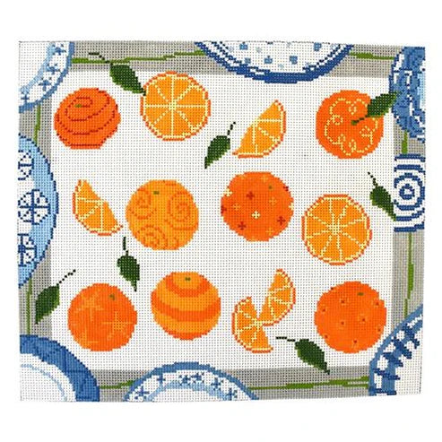 P-D-022 - Oranges and Plates