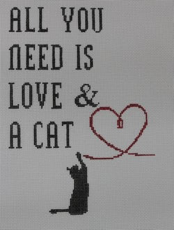 KK-P103 - All You Need is Love and a Cat