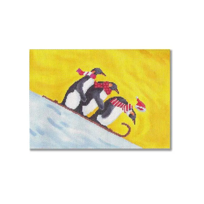 SC-PL44 - Penguins Sledding