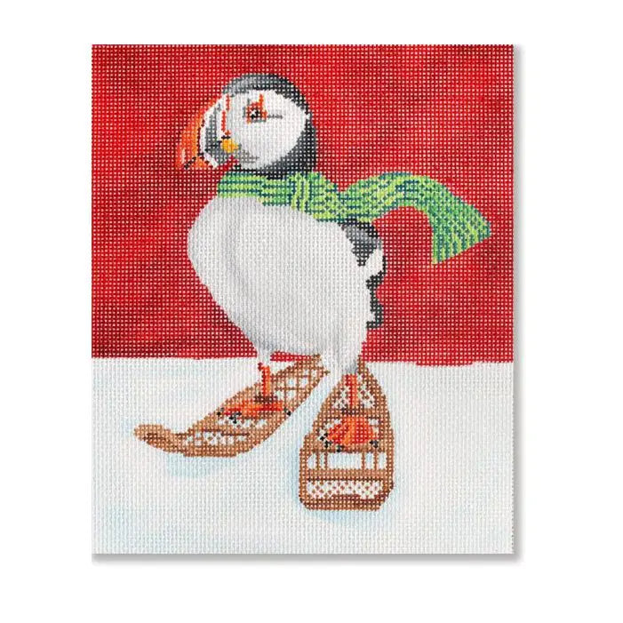 SC-PL72 - Puffin with Snowshoes