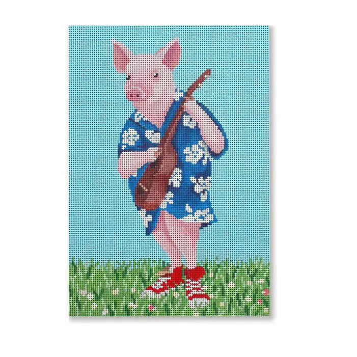 SC-PL75 - Pig with Ukulele