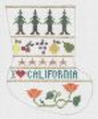 PT357CA - Mini-Sock: I Love California