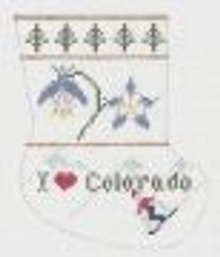 PT357CO - Mini-Sock: I Love Colorado