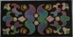 R81 - Stained Glass Floral Insert