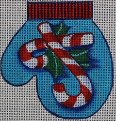 R219 - Candy Cane Mitten