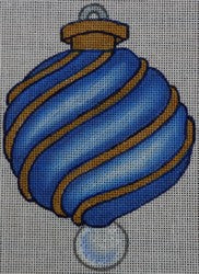 R239 - Blue and Gold Ornament