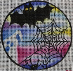 R326 - Bat, Ghost, Spider Web Round