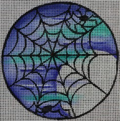 R330 - Spooky Spider Web Round