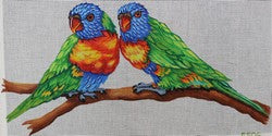 R506 - Parrots on a Branch