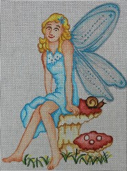 R518 - Fairy on a Mushroom