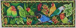 R568 - Colorful Parrots