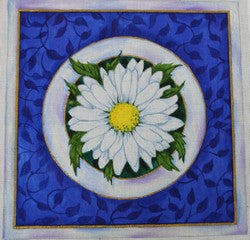 R806 - Blue Background with Daisy