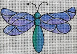 R879 - Dragonfly with Purple Wings