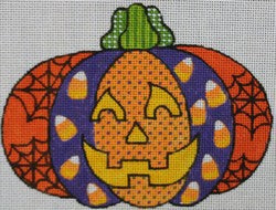 R923 - Patchwork Jack o Lantern