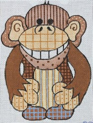 R953 - Patchwork Monkey