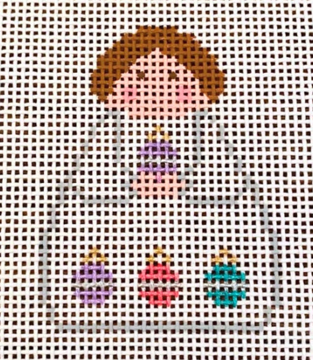 S-I-165-32 - Angel with Ornaments