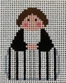S-I-165-66 - Black and White Angel