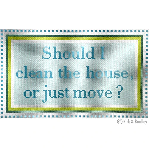 NTG KB148 - Should I Clean the House or Just Move - Green/Turquoise