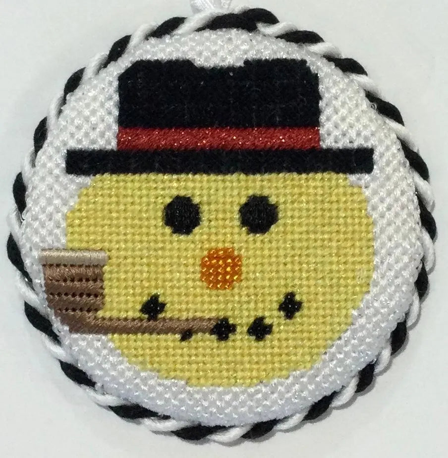 Snowman Emoji Ornament