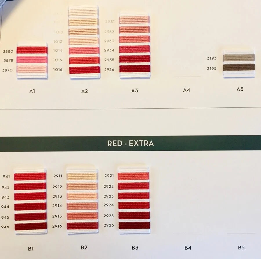 Soie d'Alger Color Card