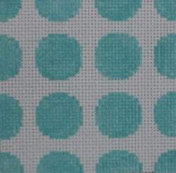 KK-SS15 - Geometric Dots in Squares - Turquoise