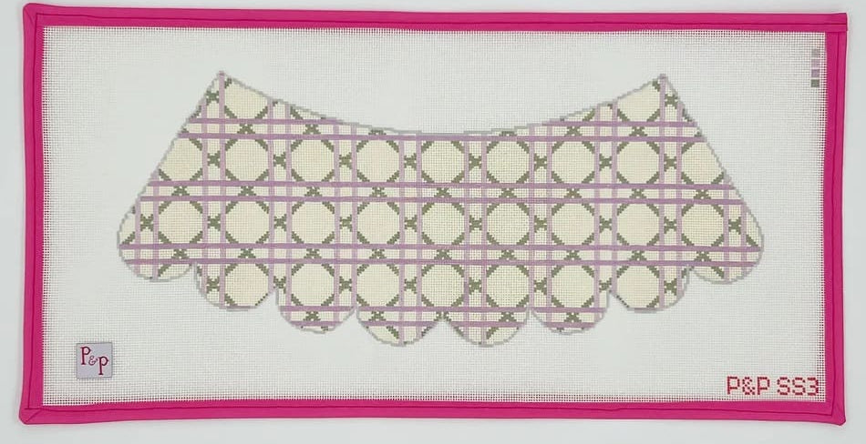 P&P SS3 - Lavender Caning Lampshade
