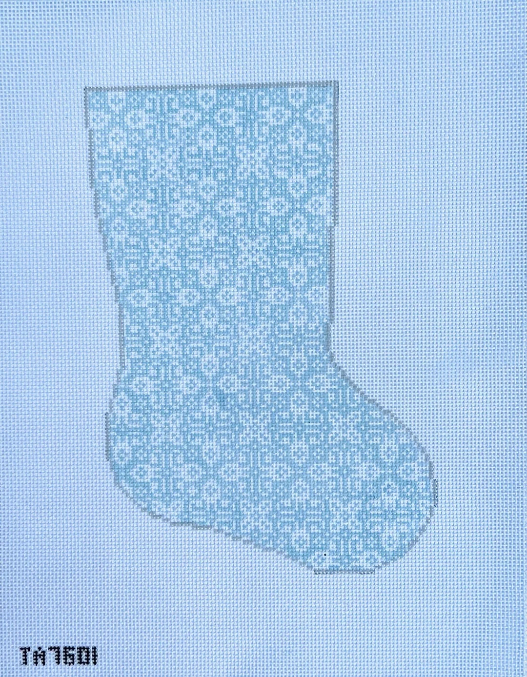 TA7601 - Southwestern Midsize Stocking (Light Blue)