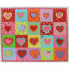 TC-T-415 - Hearts Quilt