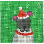 TC-T-429A - Pitbull Santa Hat