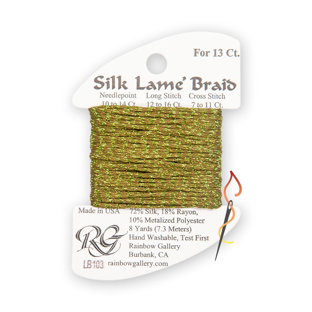 Silk Lame Braid 13 CT (LB100 - LB199)