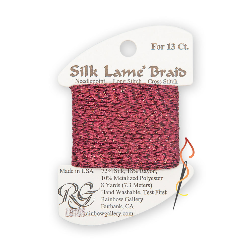 Silk Lame Braid 13 CT (LB100 - LB199)