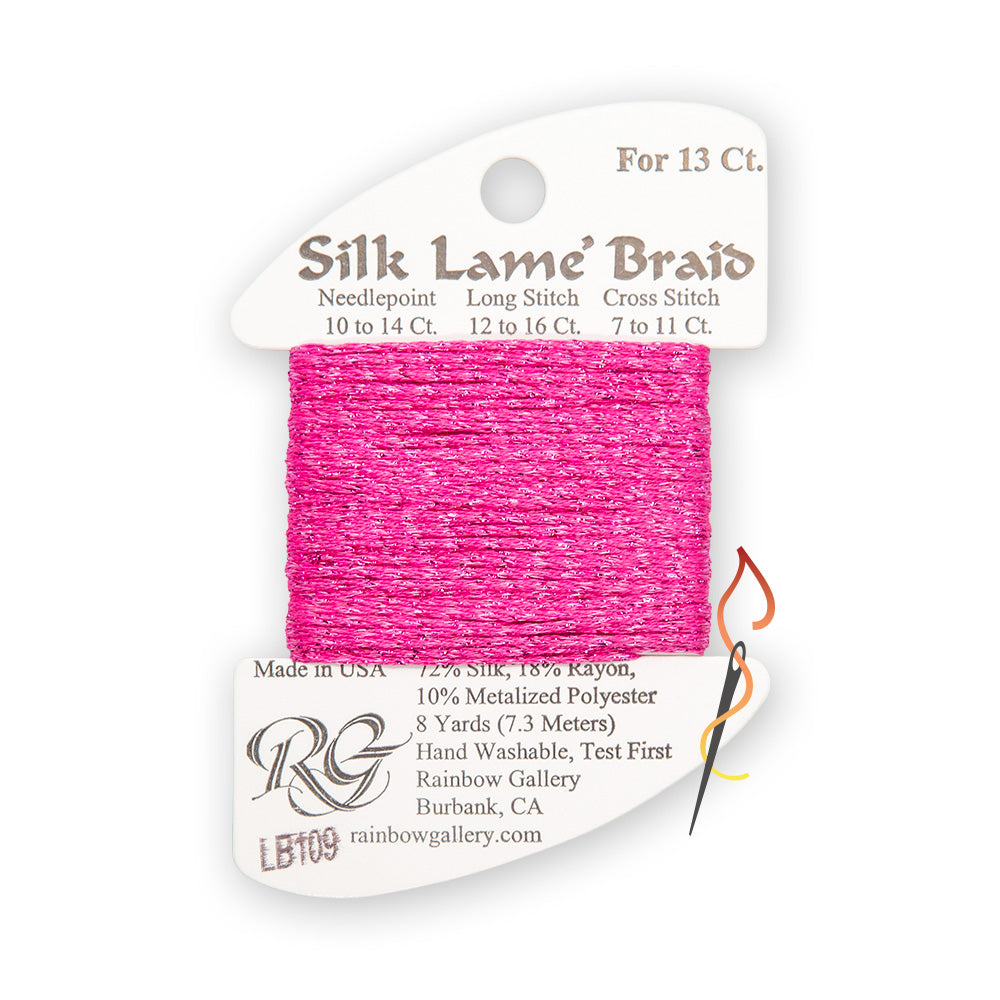 Silk Lame Braid 13 CT (LB100 - LB199)