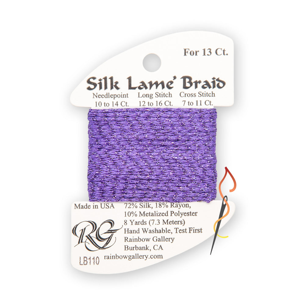 Silk Lame Braid 13 CT (LB100 - LB199)