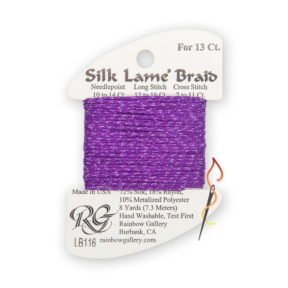 Silk Lame Braid 13 CT (LB100 - LB199)