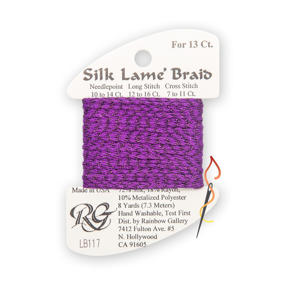 Silk Lame Braid 13 CT (LB100 - LB199)