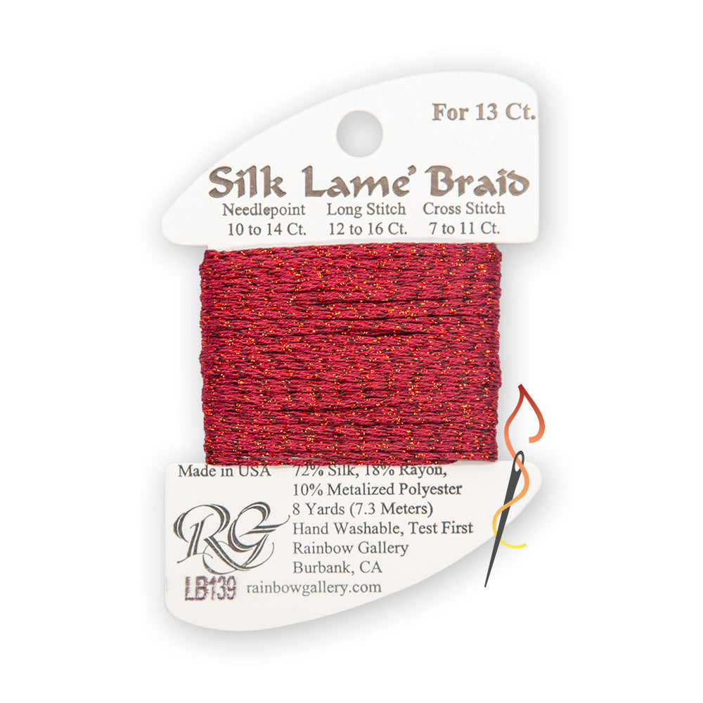 Silk Lame Braid 13 CT (LB100 - LB199)