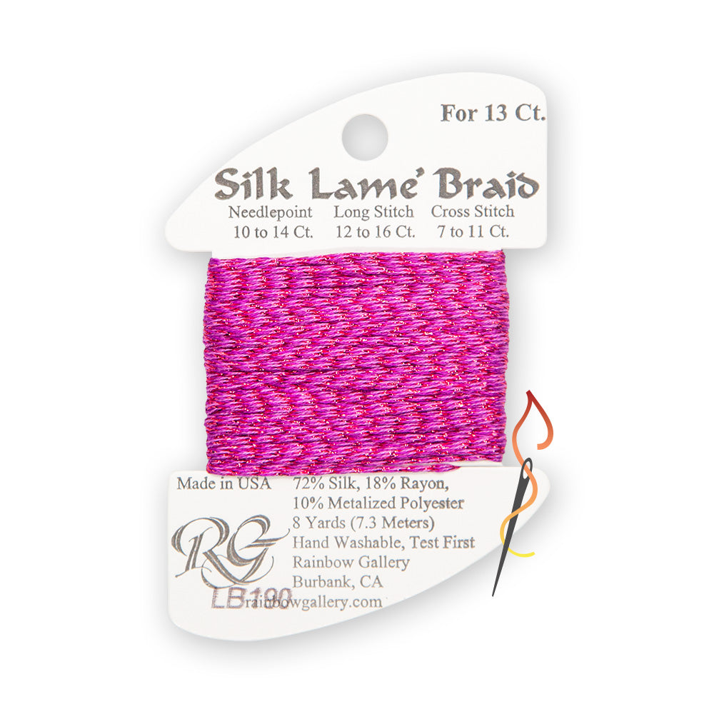 Silk Lame Braid 13 CT (LB100 - LB199)