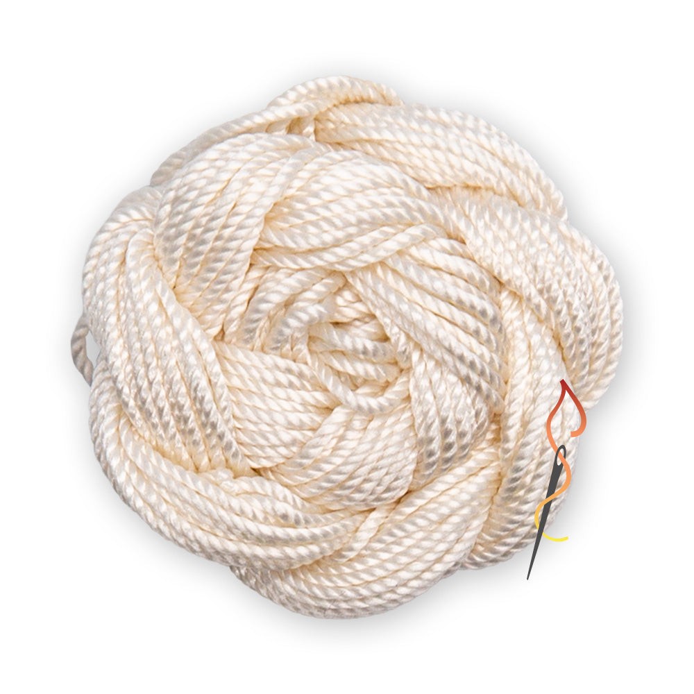 Dinky Dyes - White - Silk Perle 600, 1000, 1900, & Silk Ribbon 4MM