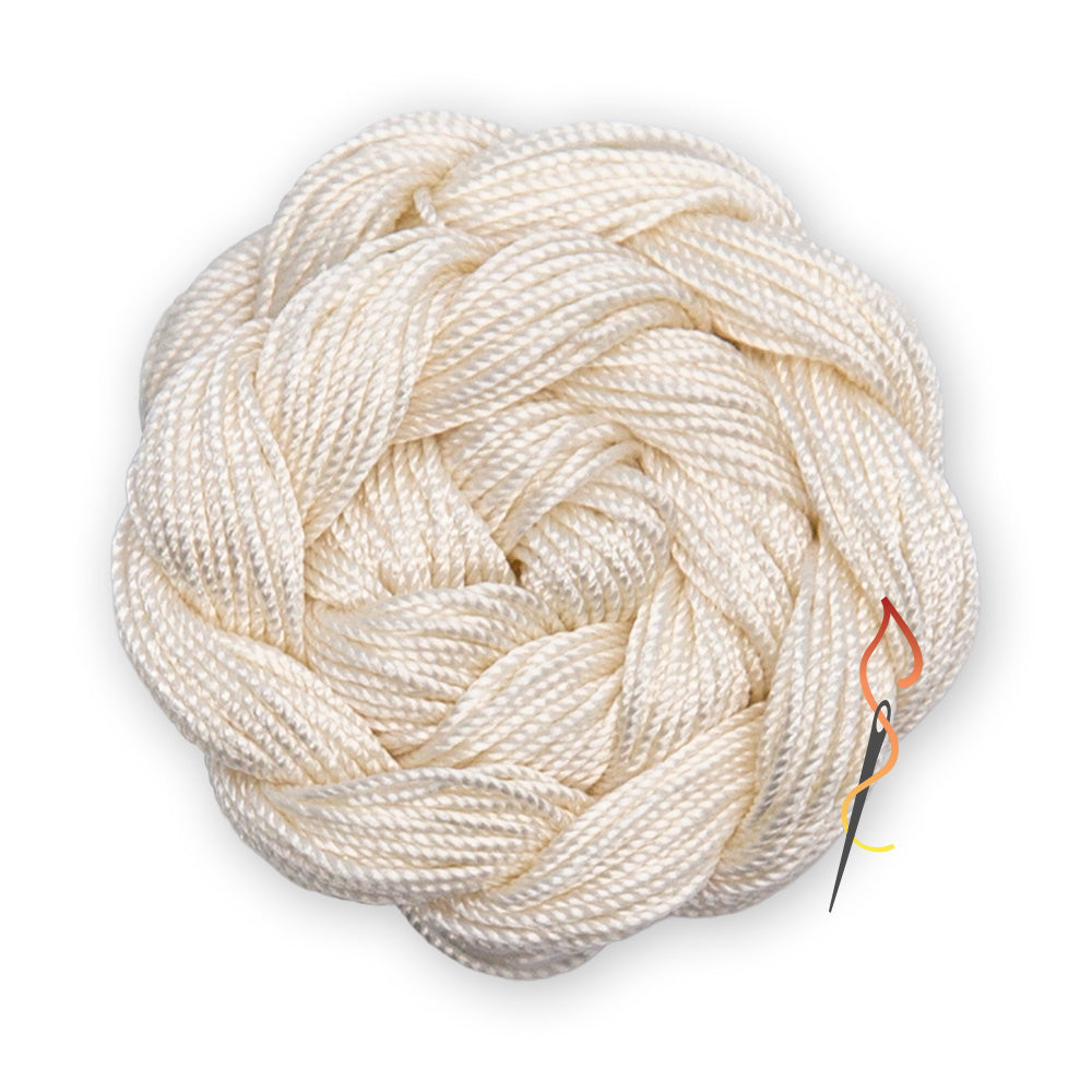 Dinky Dyes - White - Silk Perle 600, 1000, 1900, & Silk Ribbon 4MM