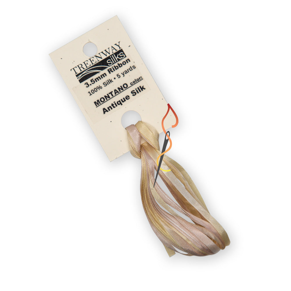 Treenway 3.5mm Silk Ribbon - Montano