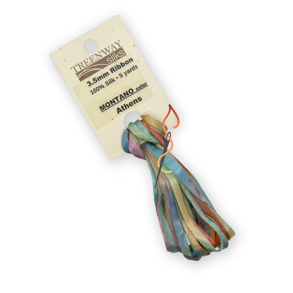 Treenway 3.5mm Silk Ribbon - Montano