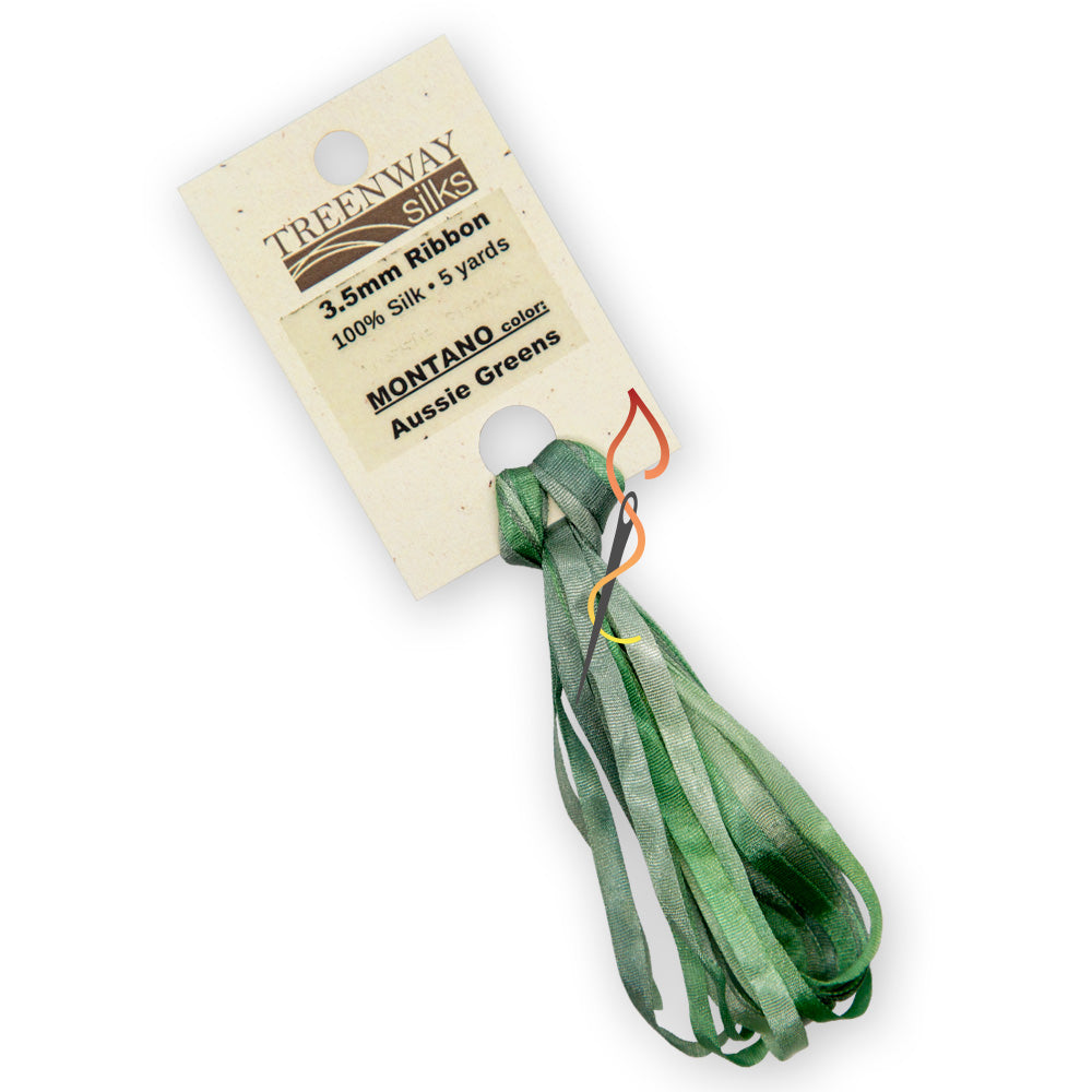 Treenway 3.5mm Silk Ribbon - Montano