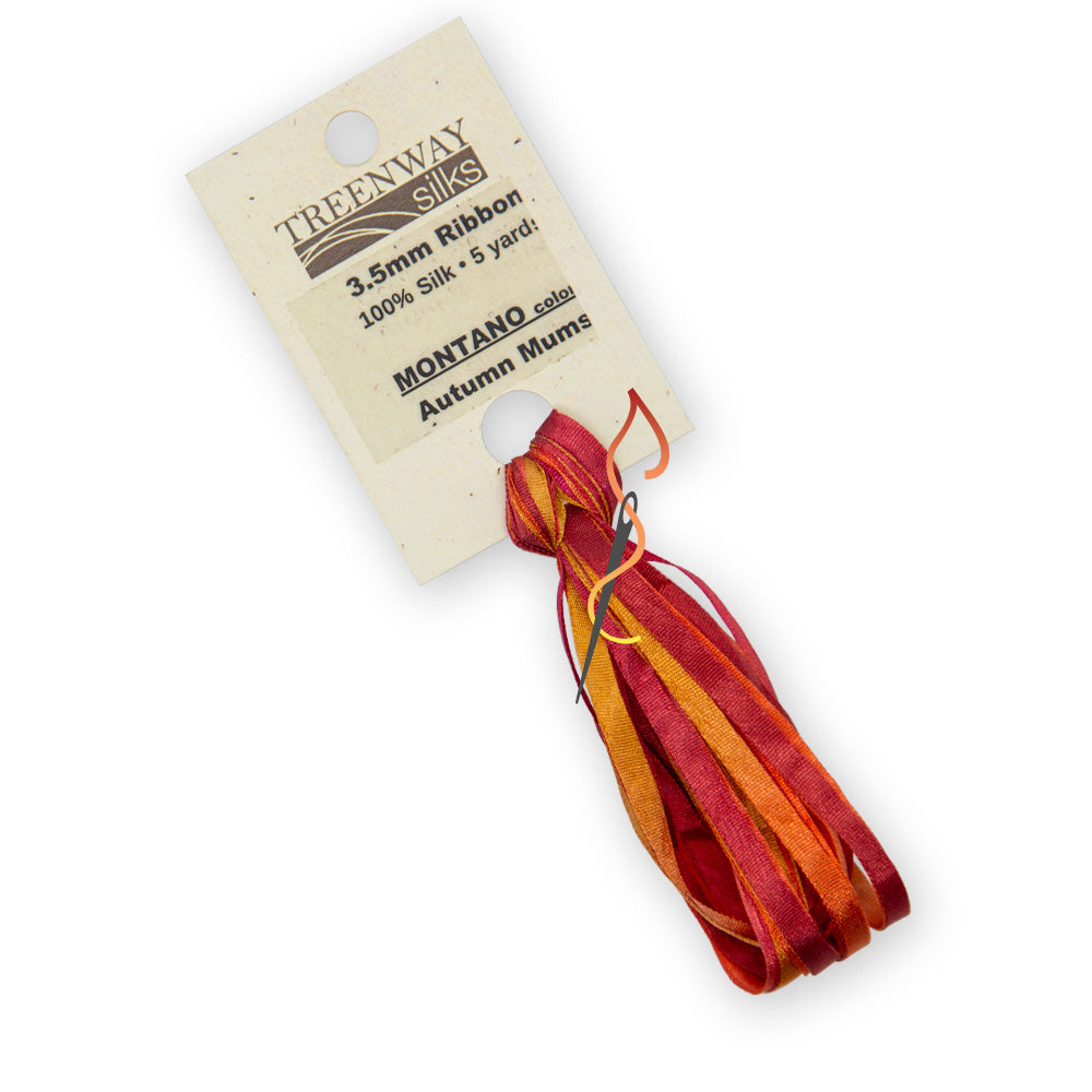 Treenway 3.5mm Silk Ribbon - Montano