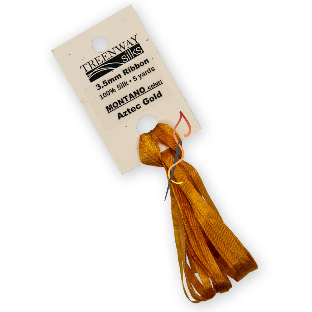 Treenway 3.5mm Silk Ribbon - Montano